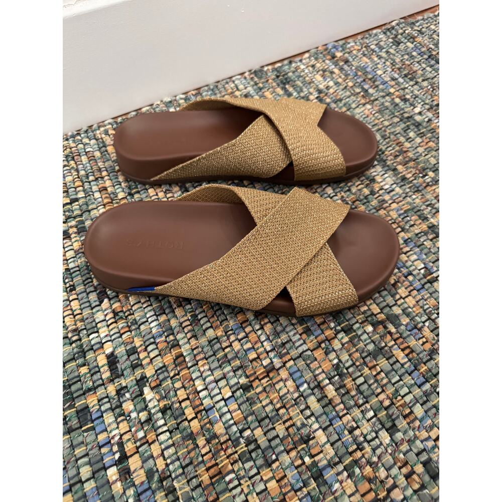 Rothy's The Weekend Slide in Golden Sun Size 8 - Picture 4 of 7